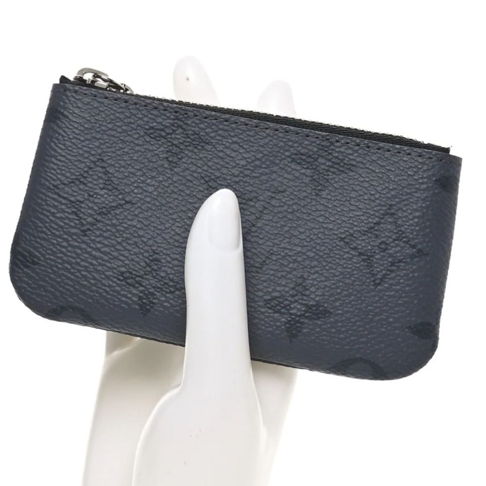 ***SOLD****Authentic LOUIS VUITTON Monogram Eclipse Coin Purse Key Pochette